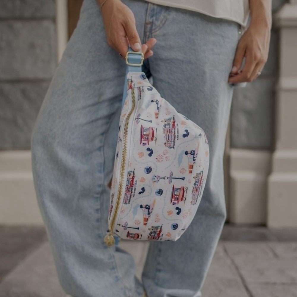 Stoney Clover Lane Disney Main Street USA Belt Bag Fanny Pack World Disneyland - Picture 4 of 6